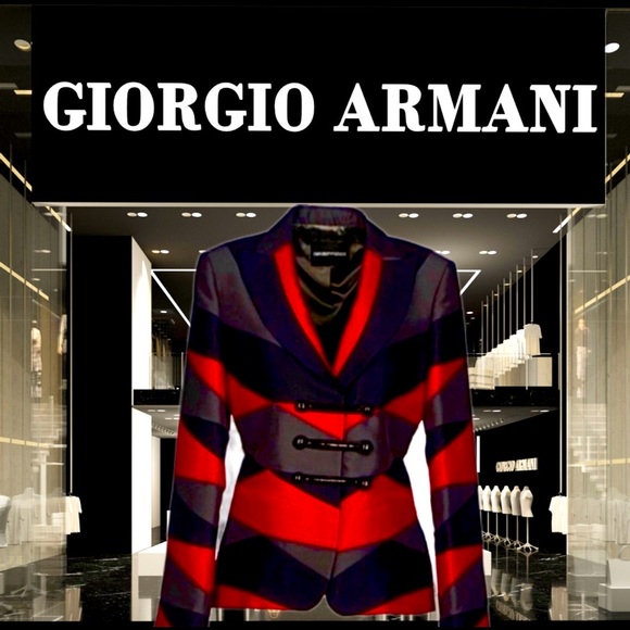 ARMANI Tailored Jacket From Rue Saint-Honoré Paris - Picture 1 of 16